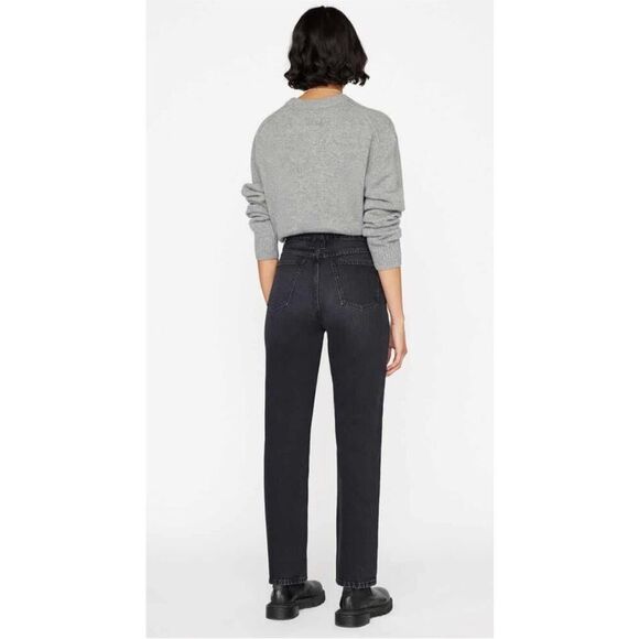 FRAME DENIM | NEW High N Tight Straight Leg Jeans in Inkwell Women’s Size 30 - Picture 4 of 13